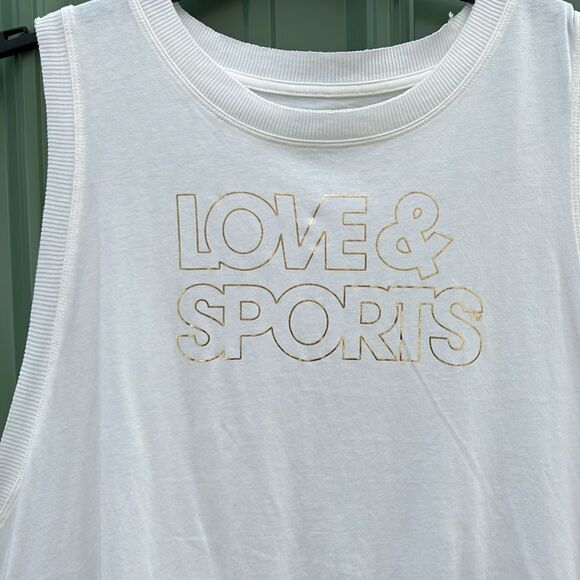 Women’s Plus Logo Muscle Tank Top Shirt Active Workout 2-Pack Size XXXL (22) - Picture 6 of 13